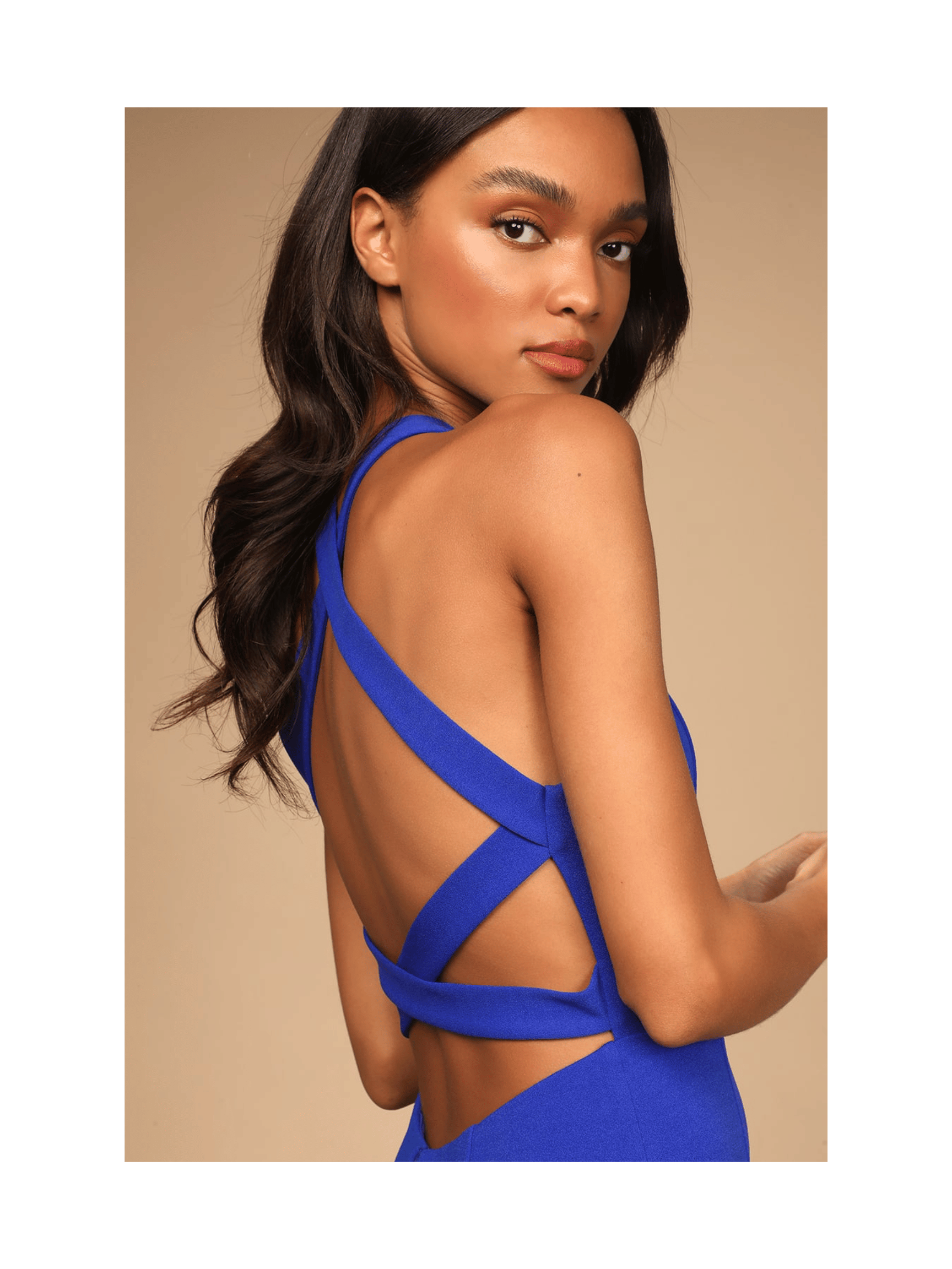 Royal Blue Dress