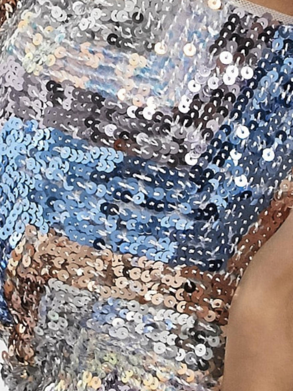 Sequined Multicolor Dress