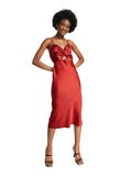Red Midi Dress