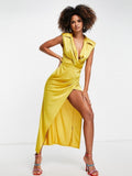 Gold Maxi Dress